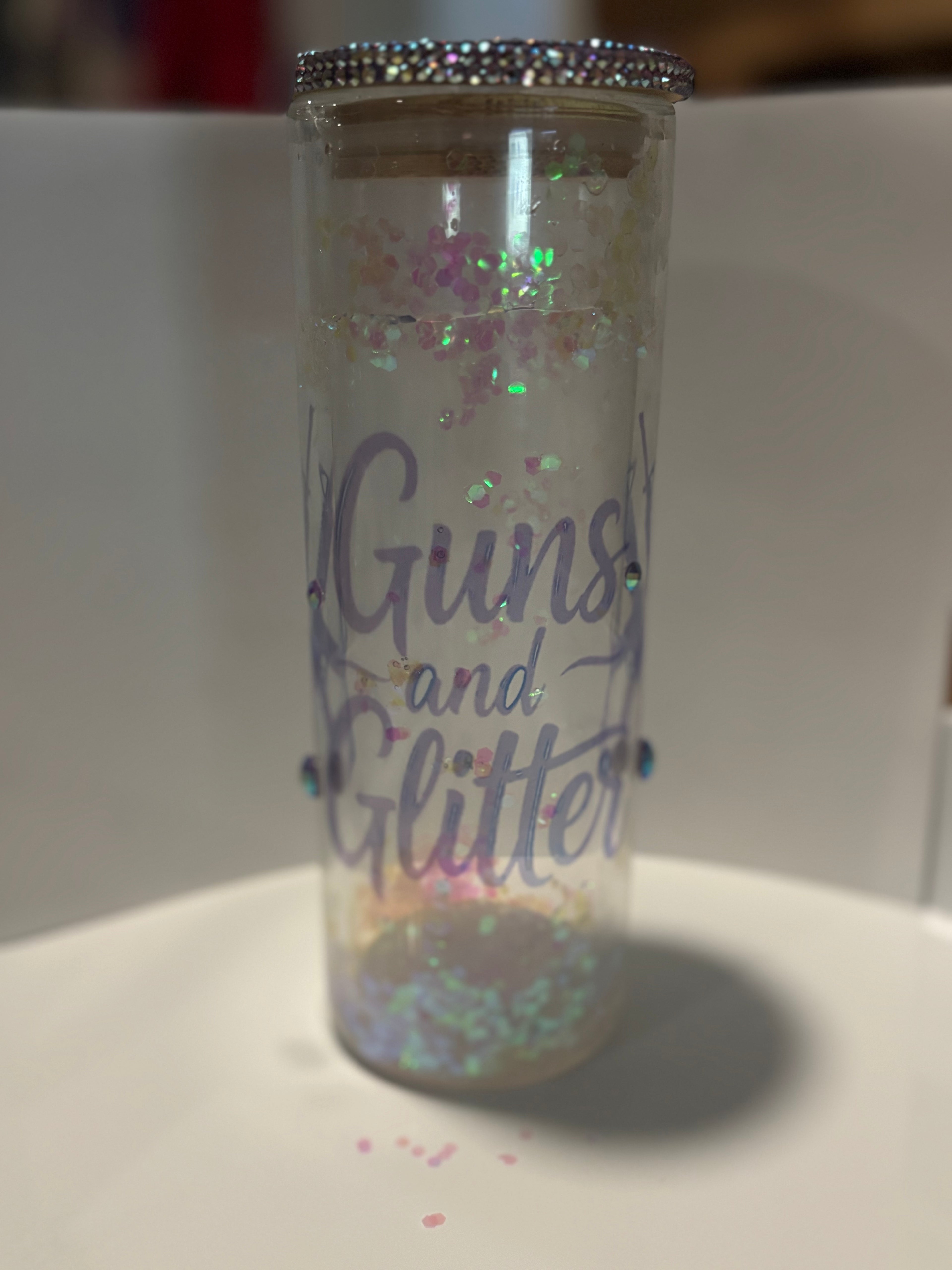 Guns and Glitter cup
