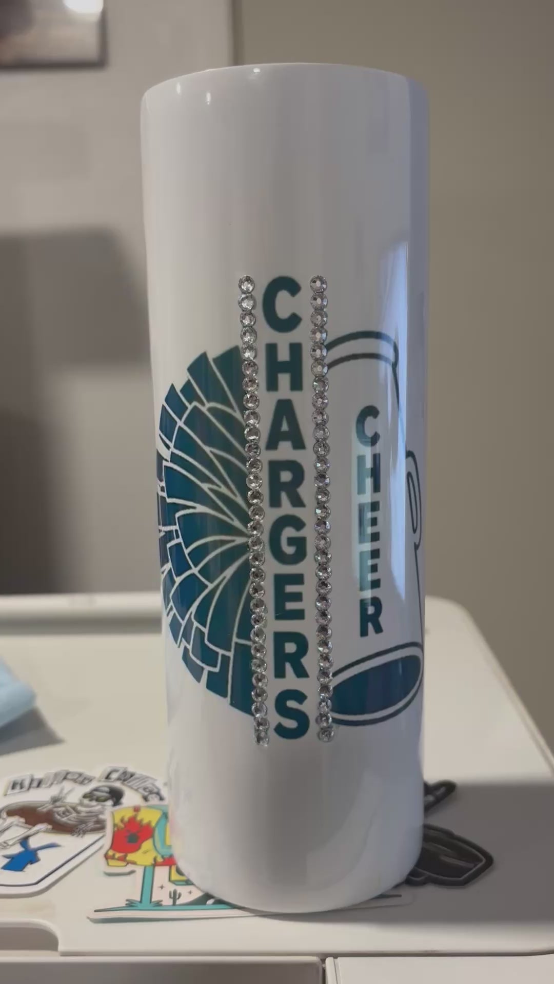 Custom team tumbler